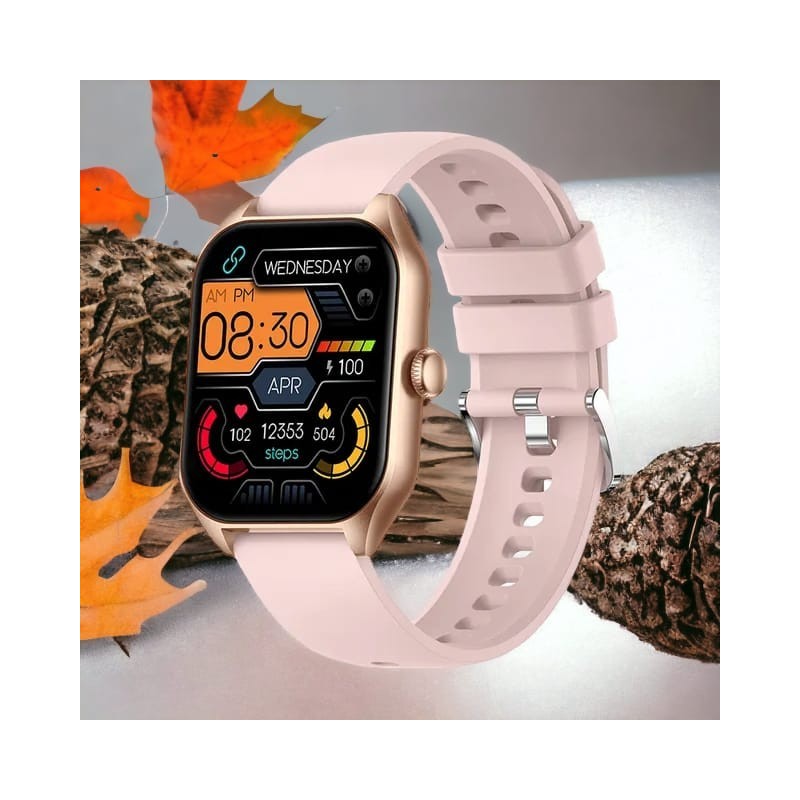 Reloj Inteligente Pulsera ❤️🚀H40 Deportivo Mujeres Rosado