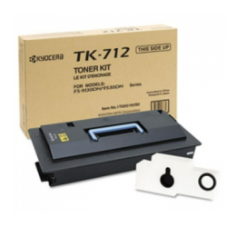 Cartucho original de tóner❤️Negro Kyocera TK-712