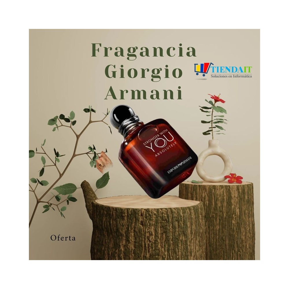 Fragancia Masculina❤️ Giorgio Armani Stronger With You Intensely Spray