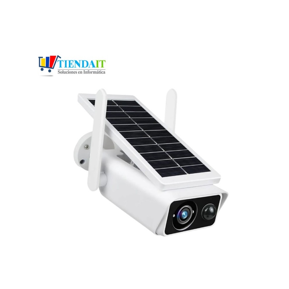 Camara de Seguridad Energia Solar 4mp - cctv - ✅Wifi