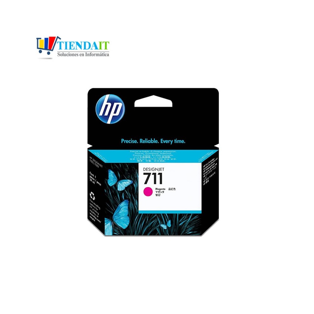 Cartucho❤️de Tinta HP 711 Magenta 29ml Plotter T120 -T520